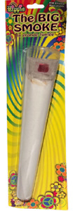HIPPIE BIG SMOKE JUMBO POT JOINT Fake Marijuana Paper Cigarette Giant Reefer Gag