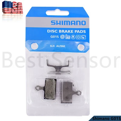BESTSENSOR New Shimano G01S Resin Disc Brake Pads Fits Deore SLX XT XTR ZEE M6000 M7000 USA