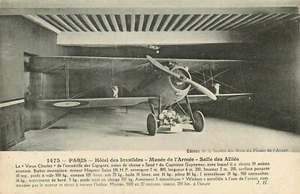 Postal Biplano Francés Primera Guerra Mundial Nieuport Sin Publicar - Imagen 1 de 2