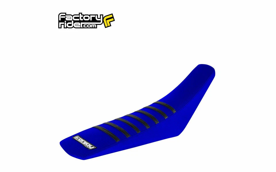 Cubierta de asiento con pinza Yamaha WR 250 X & R 2008-2014 TODO AZUL/COSTILLAS NEGRAS #110 Foto 1 de 4