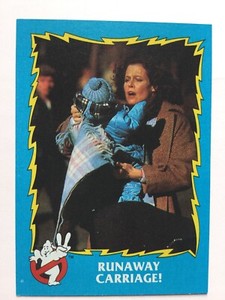 Ghostbusters II 2 Topps 1989 Trading Card Runaway Carriage 8