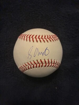 SPENCER ARRIGHETTI AUTOGRAPHED SIGNED RAWLINGS OML BASEBALL TRISTAR COA ASTROS - Image 1 of 4