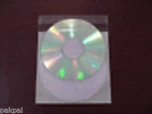 1000 NEW PP 2 CD SLEEVE,INNER LINER W/PEEL&SEAL PP2C SALES - Picture 1 of 1