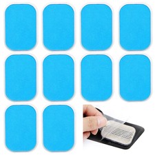 10 PCS Replacement gel sheet gel pads for Abdominal Toning EMS AB Muscle Trainer