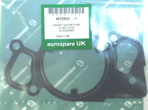 LAND ROVER WATER PUMP GASKET RANGE LR3 V8 RRS SPORT 4.4L 4.2L 4575903 EURO - Picture 1 of 1