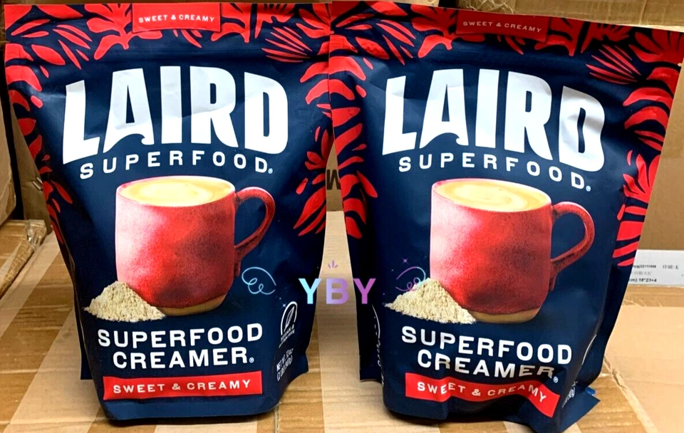 2 paquetes de crema superalimentos superalimentos superalimentos Laird dulce y cremosa bolsa XL 2 libras cada uno = 4 libras Foto 1 de 4