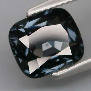 1.32 Ct Natural Blue Spinel Cushion Shape Unheated Loose Gemstone See Video !!