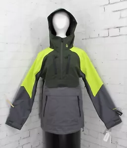 Volcom Brighton Pullover Snowboard Jacket, Men's Small Dark Grey - Picture 1 of 8