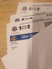 X4 ALTON TOWERS TICKETS 4TH SEPT 2024