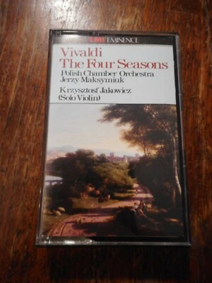 Vivaldi The Four Seasons Polish Chamber Orchestra Jerzy Maksymiuk Cassette - Image 1 of 4