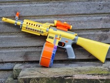 NERF Bullet Soft Dart Gun REAL Laser Sniper PRIME Cops Robber Battery Power  Toy