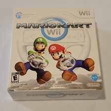 Mario Kart Wii Wheel (Nintendo W, 2008, E) CONTROLLER ATTACHMENT - NO GAME DISC