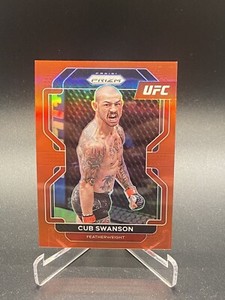 F175,688 2022 Prizm UFC RED/299 PRIZM CUB SWANSON