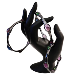 2012 Chico's Hämatit Armreif Armbänder 3er Set - Bild 1 von 4