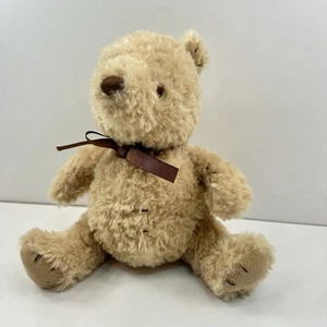 Peluche Winnie The Pooh 10" Disney Bebé Clásico Marrón Peluche Juguete con Lazo - Imagen 1 de 9