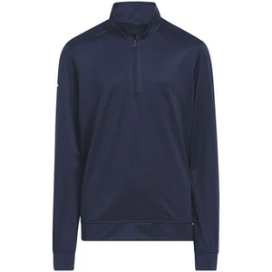 Adidas 2023 Boys Heather Quarter Zip Pullover - Picture 1 of 5