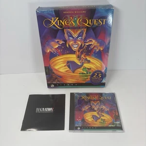 King's Quest VII The Princeless Bride (PC, 1994) Big Box Sierra Windows CD Game - Picture 1 of 6