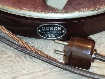 Schellack Plattenspieler elektrische Excello Schalldose Bosch RM/PU Grammophon - Bild 1 von 4
