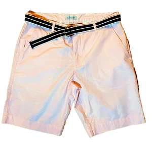 Polo Ralph Lauren Chino Shorts Size 36 Pink Cotton Causal Preppy Vacation Beach - Picture 1 of 5