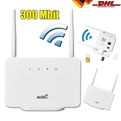 Wifi Router SIM Karte 4G Modem LTE Router 300 Mbit/s für Heimreise-Arbeit HOT - Bild 1 von 4