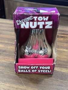 Tow Nutz Chrome Tow Bar Accessory Balls Of Steel Let Em Hang New In Box Original - Picture 1 of 2