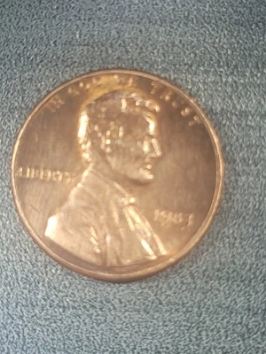 1983 One Cent Die Crack Obverse #4 - Image 1 of 4