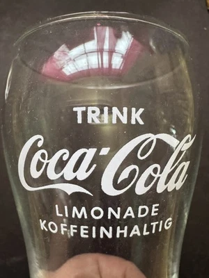 5 Copos de Limonada Alemães Vintage Coca-Cola Koffeinhaltige 0,2L CONJUNTO de 5 - Imagem 1 de 4