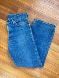 70’s Vintage Western Genuine Roebucks Sears High Waisted Jeans 34 X 30 - Picture 1 of 5