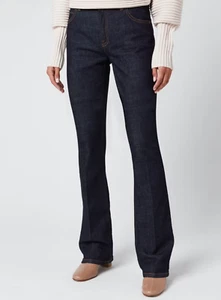 Victoria Beckham Jeans W 29 Indigo Rigid Cotton Flared *Neu* 350£ - Bild 1 von 6