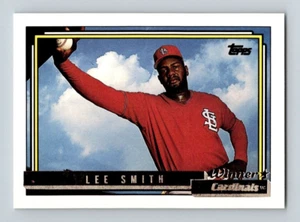 1992 Topps Gold Winners #565 Lee Smith - Picture 1 of 2