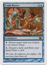 TRADE ROUTES X1  MAGIC 8TH EDITION MTG  NEAR MINT/MINT (NM/M) UNPLAYED!