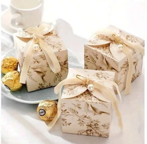 Caja de dulces para regalos de boda cumpleaños fiesta regalo golosinas - Imagen 1 de 20
