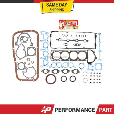 Juego completo de juntas para 91-94 Nissan 240SX 2.4L KA24DE DOHC 16V nuevo Foto 1 de 4