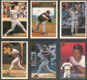 Rickey Henderson #625 1993 Bowman