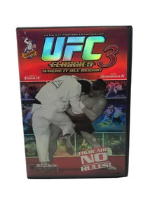 UFC Classics 3: Where It All Began(DVD, 1994). Royce Gracie. Ken Shamrock. - Picture 1 of 4