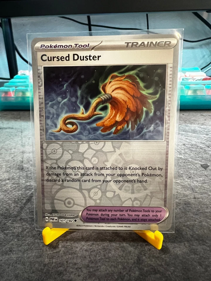 Cursed Duster 161/182 Sv04: Paradox Rift Reverse Holo! Pack Fresh! - Image 1 of 1