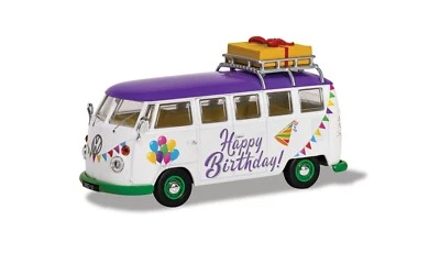 VOLKSWAGEN CAMPERVAN "HAPPY BIRTHDAY" - CORGI CC02734 1/43 - Image 1 of 4