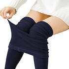 Women Tights Solid Color Warm Fashion Render Pants Cotton
