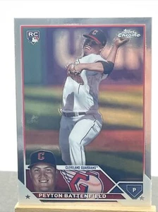 2023 Topps Chrome Update Peyton Battenfield RC Rookie Base #USC102 - Picture 1 of 20