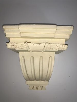 Corbel Wall Shelf Cream Victorian-Style Wang’s International China 7x7x4” - Image 1 of 4