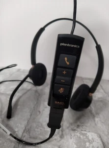 Plantronics Poly DA80 USB Audio z podwójnymi słuchawkami HW510 - Zdjęcie 1 z 5