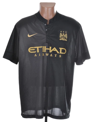 MANCHESTER CITY 2013/2014 AWAY FOOTBALL SHIRT JERSEY NIKE SIZE XL Cover