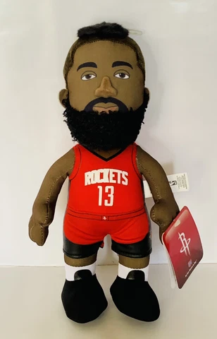 James Harden NBA Houston Rockets 10” Plush Bleacher Creature Figure Cover