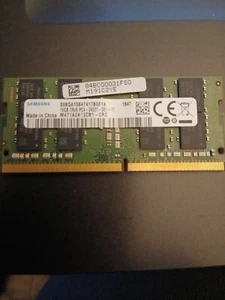 Samsung 16GB PC4 2400T (DDR4-2400) (1 x 16GB) 19200 LAPTOP RAM - Photo 1/3