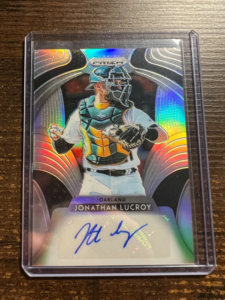 A125,136 - 2019 Panini Prizm Signatures #4 Jonathan Lucroy Auto - Image 1 of 1