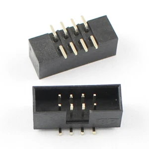 10Pcs 2mm 2.0mm Pitch 2x4 8 Pin SMT SMD Male Shrouded Box Header IDC Connector - Picture 1 of 5