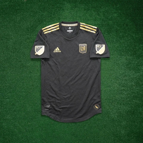 LAFC Adidas MLS Official Men's Home Black Jersey Cover