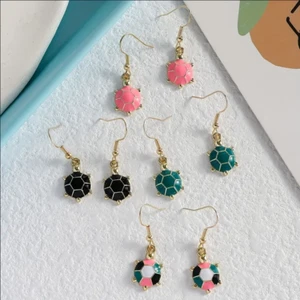 Colorful Turtle Earrings Multicolour Turtles Cute Earring Set Accessories Gifts - Picture 1 of 6