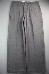 Pantalones chinos de mezcla de lana Gap para hombre frente plano gris talla 35x30 (medida 35x28) - Imagen 1 de 11