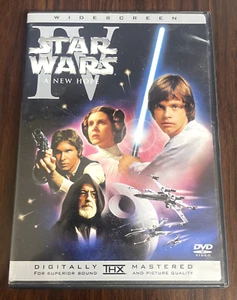 Star Wars A New Hope Remastered (2004, DVD, widescreen, THX remastered)Authentic - Picture 1 of 2